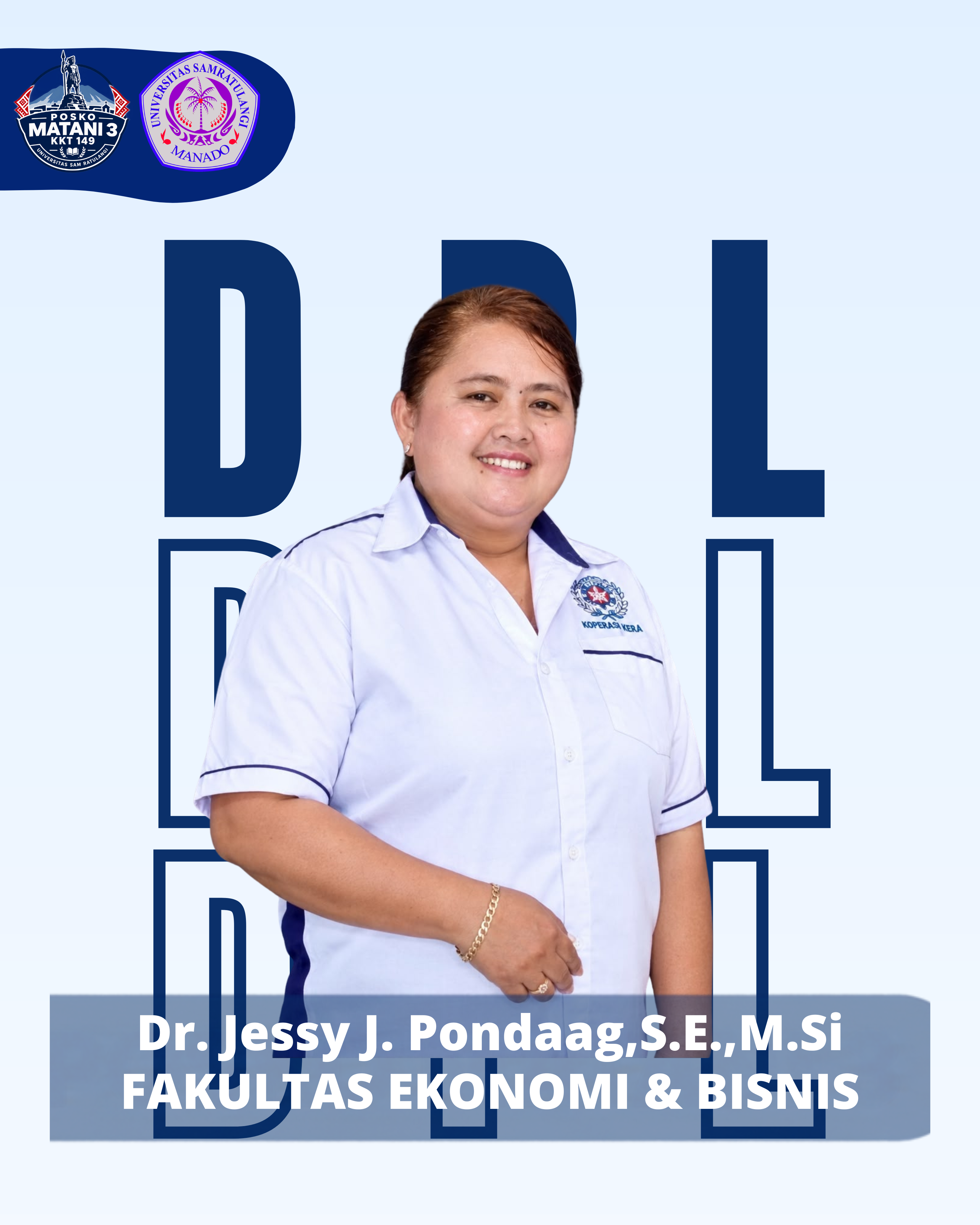 Dr. Jessy J. Pondaag,S.E.,M.Si
